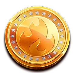 Icon 5 5 Flaming Dollars