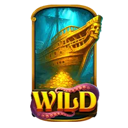 Captain Kraken Megaways Pokies Wild Symbol