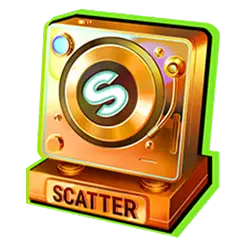 Scatter of Spinnin’ Records Raving Reels Slot