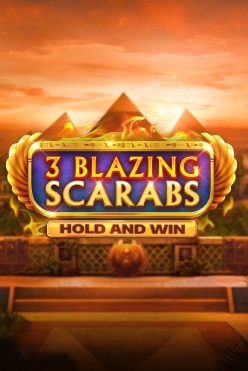 3 Blazing Scarabs Hold and Win Free Play in Demo Mode