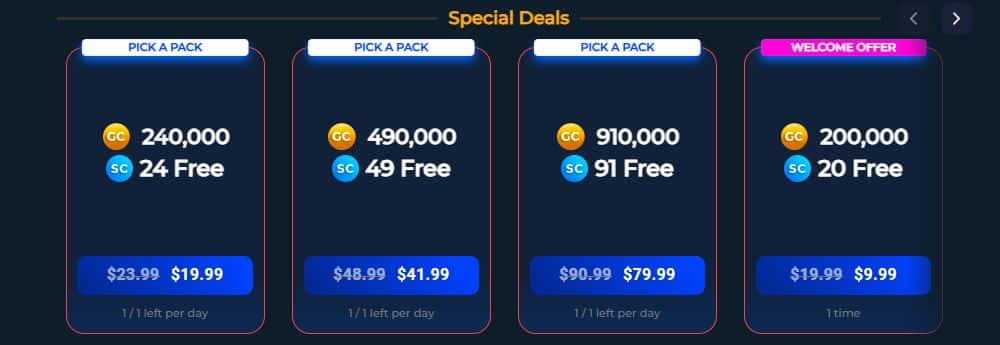 Casino Click Special Deals