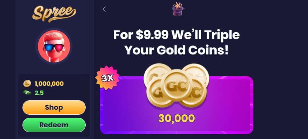 Spree Casino Bonuses