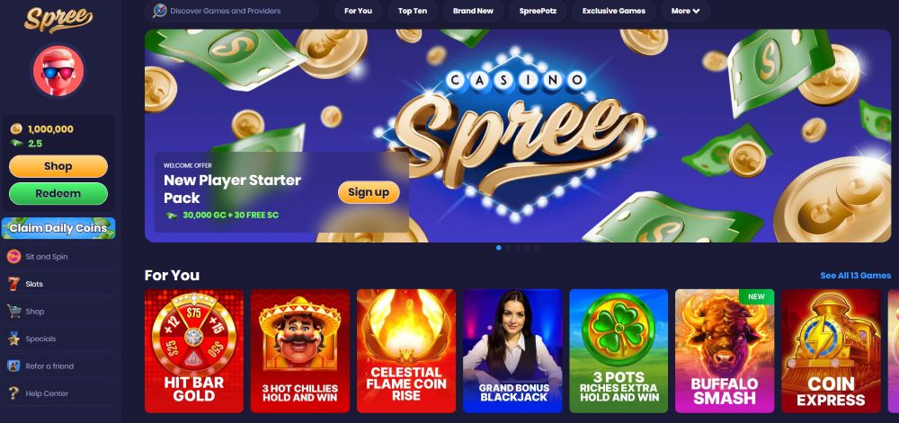 Spree Casino Review