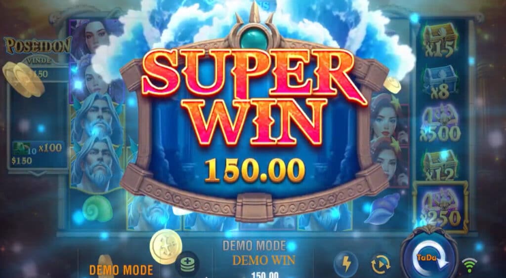 Poseidon Game RTP, Volatility & Max Win