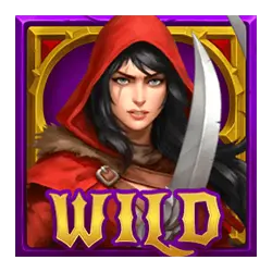Wild Symbol of Belle The Blade Hunter Slot