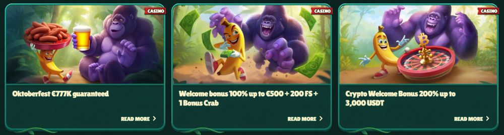 GoKong Casino Bonuses