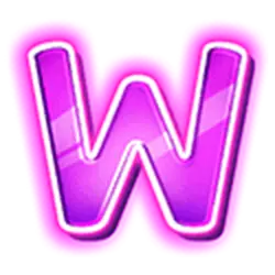 Neon Frames Pokies Wild Symbol