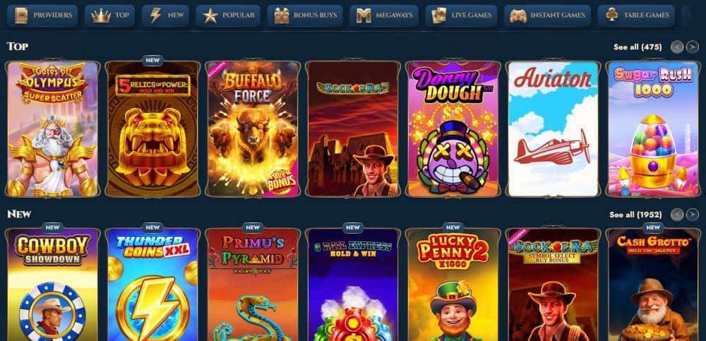 Rich Royal Casino Games