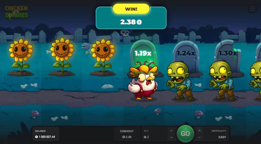 Chicken vs Zombies slot review