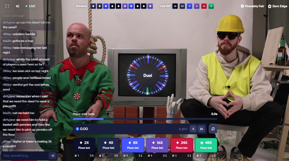 Castle Roulette Duel Casino