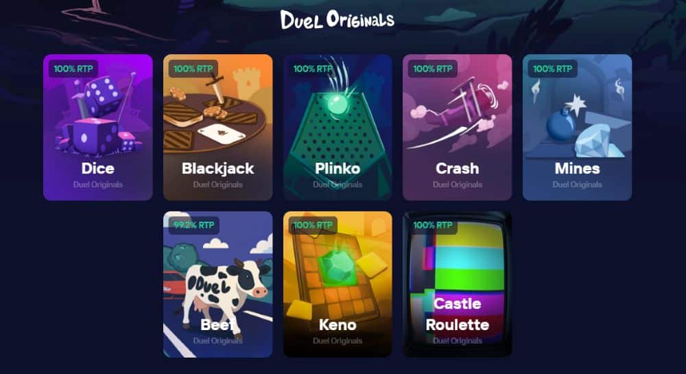 Duel Casino Originals