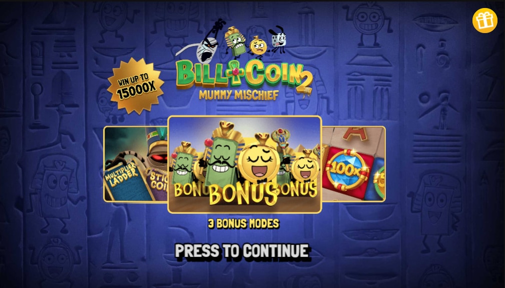 Bill & Coin 2: Mummy Mischief Slot Overview