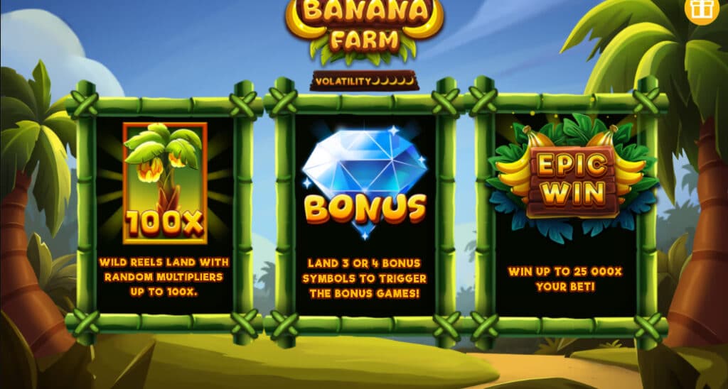 Banana Farm Slot Symbols & Payouts Explained