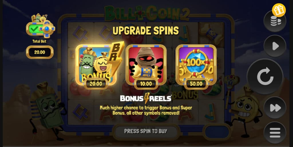 Bill & Coin 2 Mummy Mischief Game: Bonus Features Explained