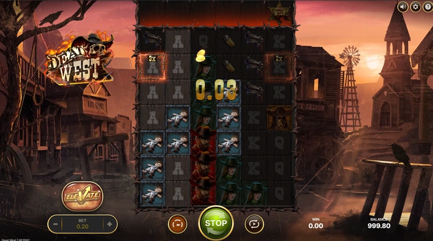 Dead West Slot Elevate Feature (Bonus Buy Options)