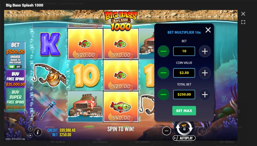 Reels, Paylines & Betting Range