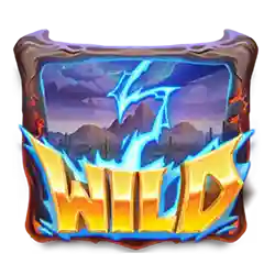 Wild Symbol of Colt Lightning Inferno Slot