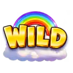 Wild Symbol of Rainbow Rush Slot