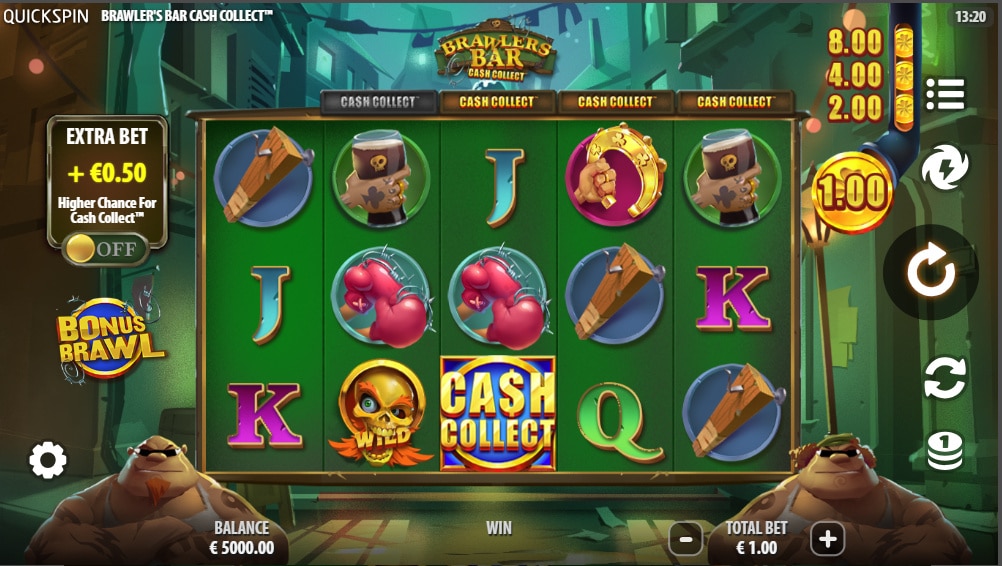 Brawlers Bar Cash Collect