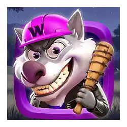Wild Symbol of 3 Builder Piggies Slot