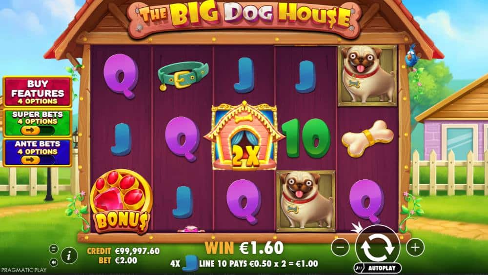 The Big Dog House free slot