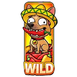Wild Symbol of 4 Chili Amigos: Hold and Win Slot
