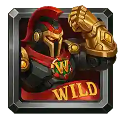 Arena of Iron Pokies Wild Symbol
