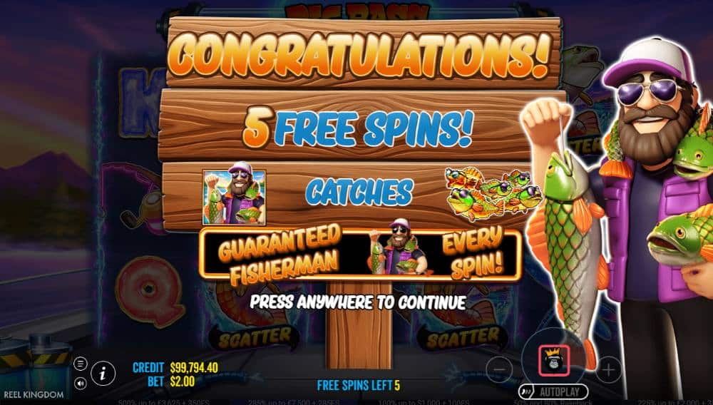 play free Big Bass Blast slot