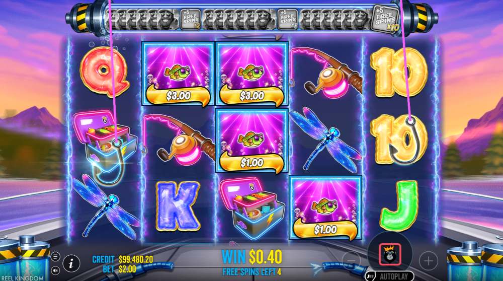 Big Bass Blast slot features