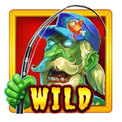 Wild Symbol of Fish Tales Monster Bass 10,000 Slot