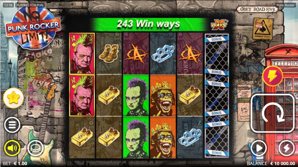 Punk Rocker Slot