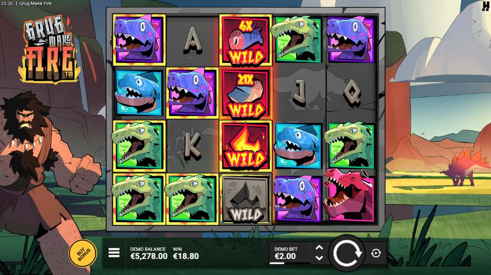 Grug Make Fire slot review