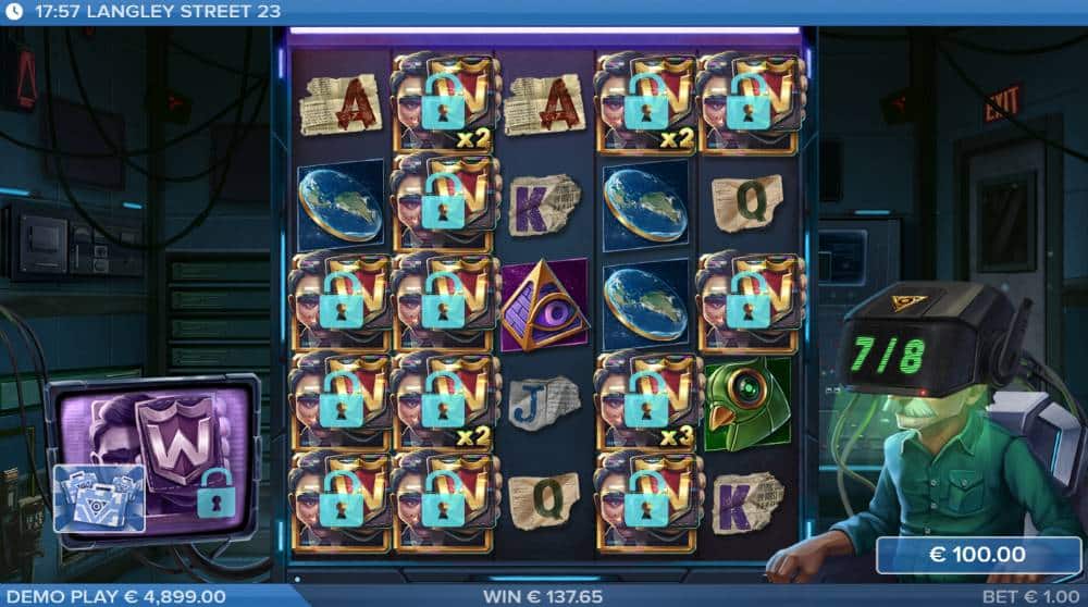 Langley Street 23 slot features