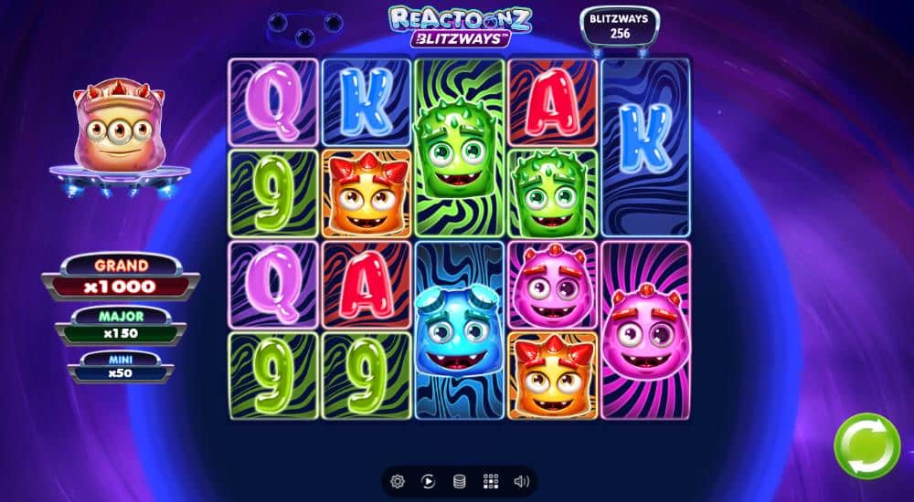 Reactoonz Blitzways free slot