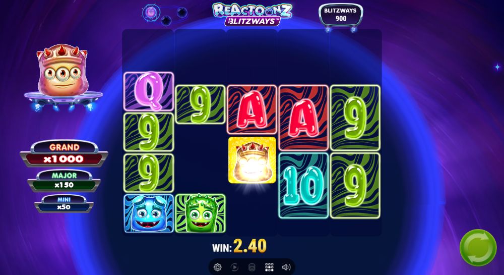 Reactoonz Blitzways demo