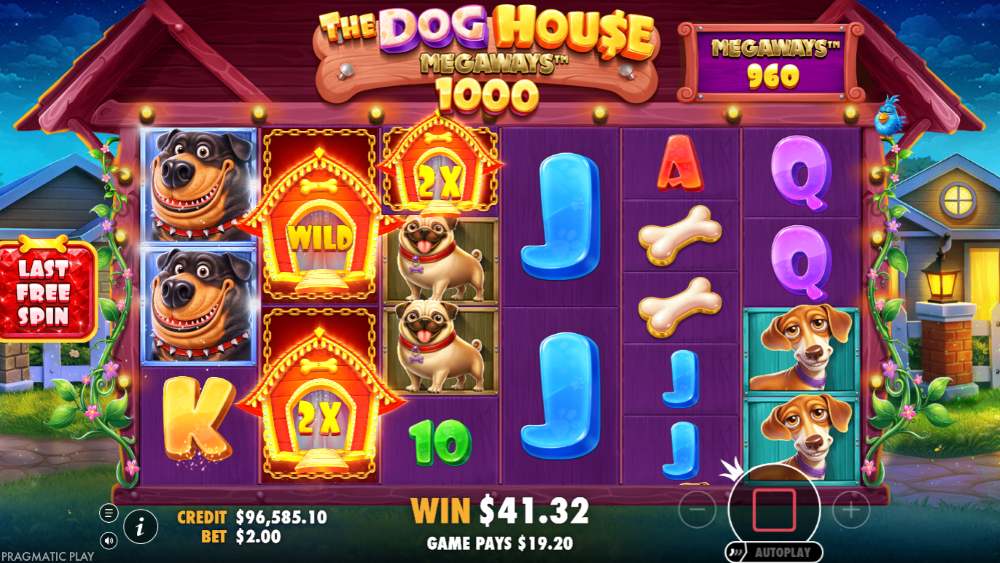 The Dog House Megaways 1000 demo