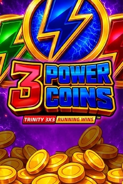 3 Power Coins: Running Wins Free Play in Demo Mode