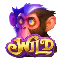 Wild Symbol of Monkeys Wild Party Slot