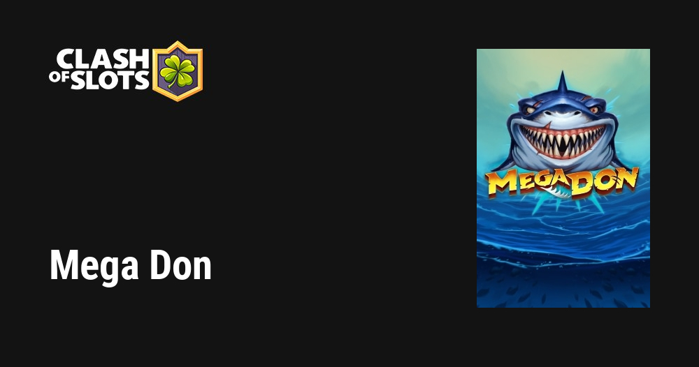 Mega Don Slot (Play N Go) Review + Demo