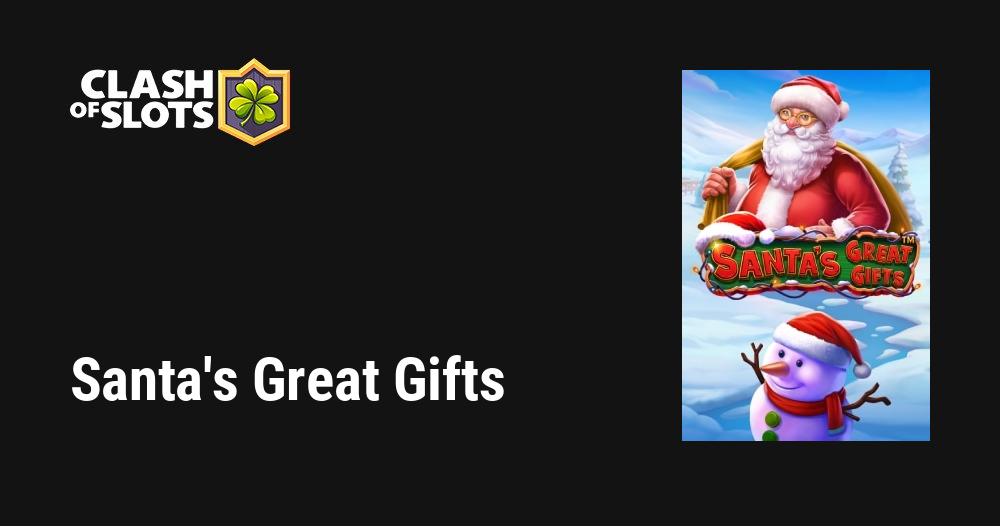 Santa's Great Gifts Slot Machine - Jogar Grátis