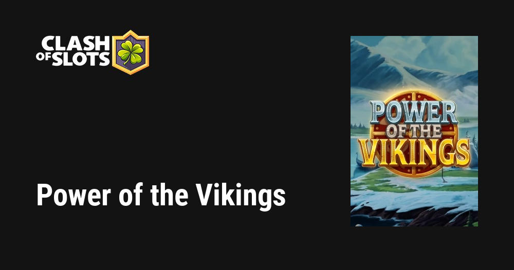 Power of the Vikings from Booming Games