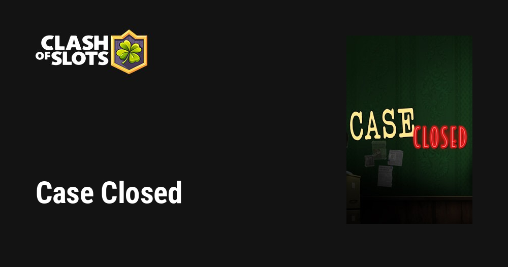 Case Closed Slot Review 2024 Free Play 96.02 RTP