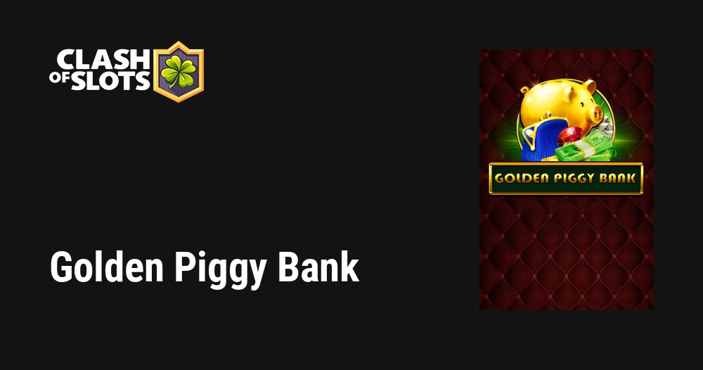 A PIGGYBank oferece um jogo de slot chamado PIGGY GOLD, by KingHokiBet777, Oct, 2023